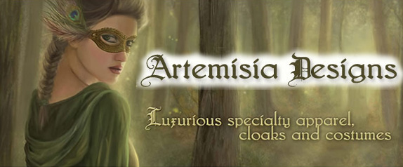Artemisia Designs Renassaince Dresss Cloaks Hoods